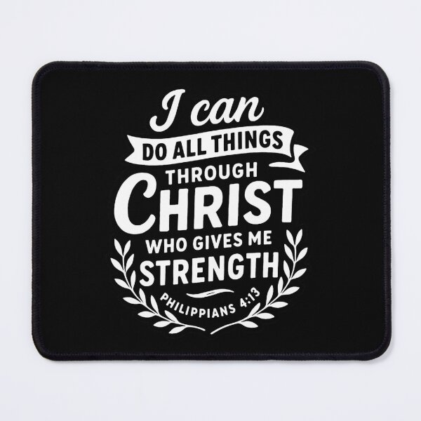 Item preview, Philippians 4:13 I can do all things through Christ who gives me strength designed and sold by plushism.