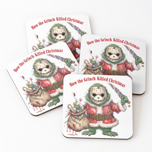 Item preview, Grinch Voorhees - Jason Horror Christmas Mashup designed and sold by ArtisticDesignsbyLinda.