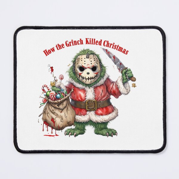Item preview, Grinch Voorhees - Jason Horror Christmas Mashup designed and sold by ArtisticDesignsbyLinda.