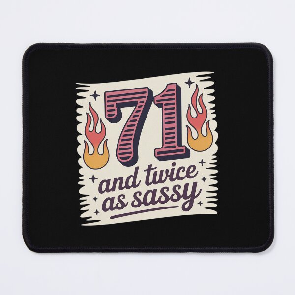 Item preview, 71 and Twice as Sassy Birthday designed and sold by SnackPAC.