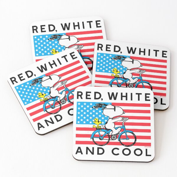 Item preview, Peanuts Red White And Cool Patriotic 4th Of July Bike designed and sold by CedriMark.