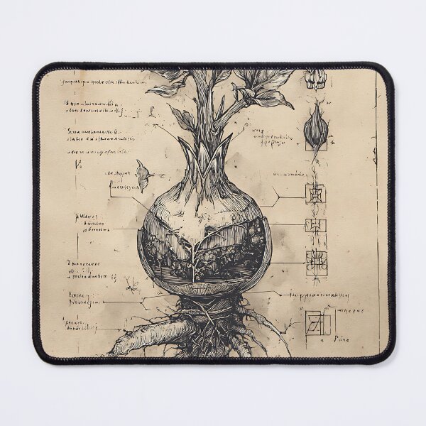 Item preview, Vintage Anatomical Plant Diagram designed and sold by bapupa.