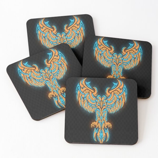 Item preview, Neon Tribal Phoenix Tattoo Artwork designed and sold by HiteshArt111.