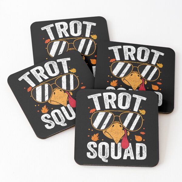 Item preview, Fall Thanksgiving Trot Happy Gobble 80s Squad Cute designed and sold by CalvinVanAuken.