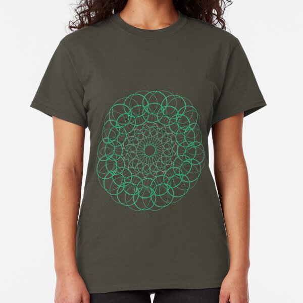 Green circle Classic T-Shirt