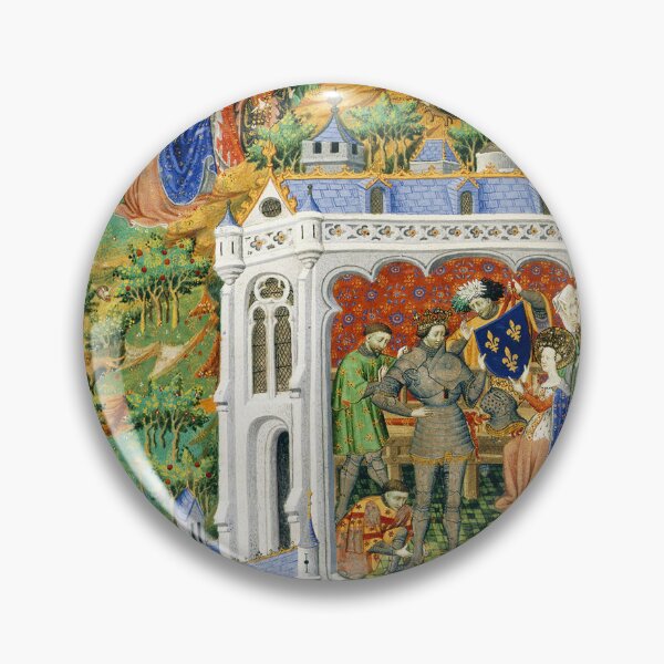 Item preview, Medieval miniature. Illustration from an illuminated medieval manuscript. designed and sold by likiska.