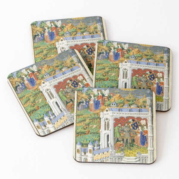 Item preview, Medieval miniature. Illustration from an illuminated medieval manuscript. designed and sold by likiska.