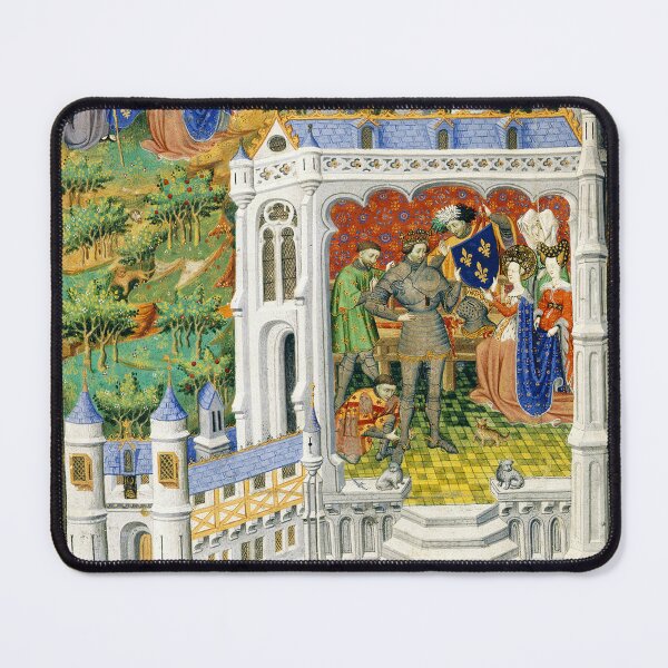 Item preview, Medieval miniature. Illustration from an illuminated medieval manuscript. designed and sold by likiska.