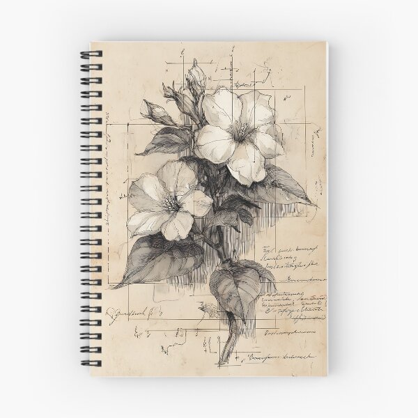 Item preview, Classic Scientific Flowers Drawing designed and sold by bapupa.