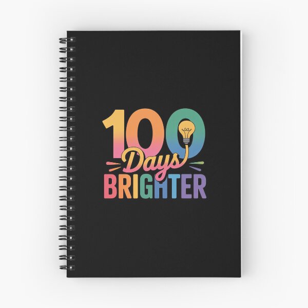 Item preview, 100th Day of School 100 Days Brighter Teachers Kids designed and sold by SnackPAC.