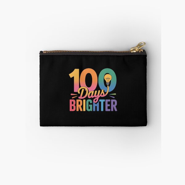 Item preview, 100th Day of School 100 Days Brighter Teachers Kids designed and sold by SnackPAC.
