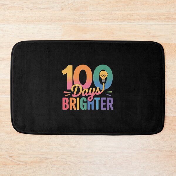 Item preview, 100th Day of School 100 Days Brighter Teachers Kids designed and sold by SnackPAC.