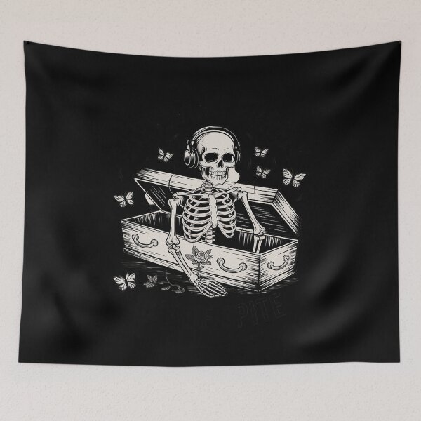 Item preview, 911 Dispatcher Police Dispatch Skeleton Thin Gold Line designed and sold by SnackPAC.