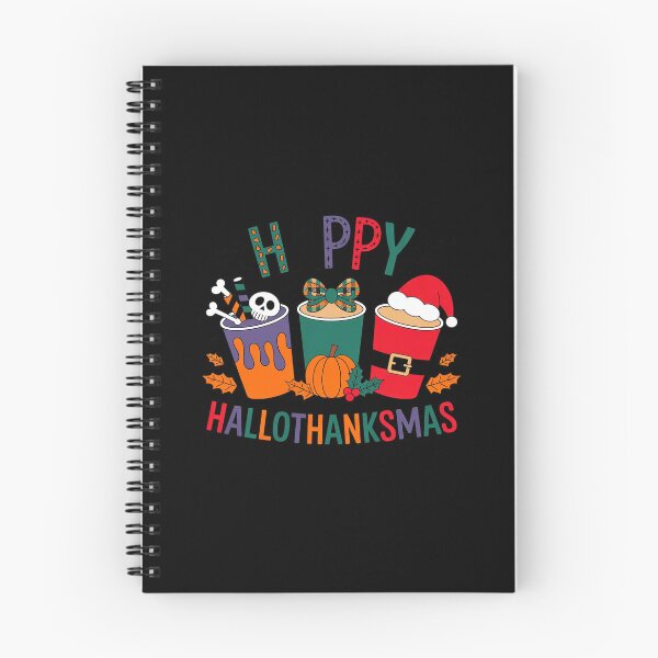 Item preview, 2025 Halloween Thanksgiving Christmas Happy Hallothanksmas designed and sold by SnackPAC.