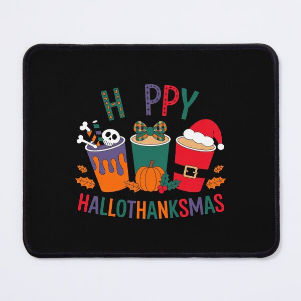 Item preview, 2025 Halloween Thanksgiving Christmas Happy Hallothanksmas designed and sold by SnackPAC.