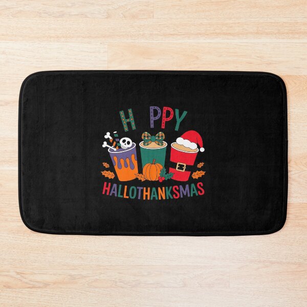 Item preview, 2025 Halloween Thanksgiving Christmas Happy Hallothanksmas designed and sold by SnackPAC.