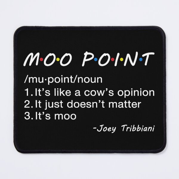 Item preview, Moo Point Definition.  designed and sold by CoCoArt-Ua.