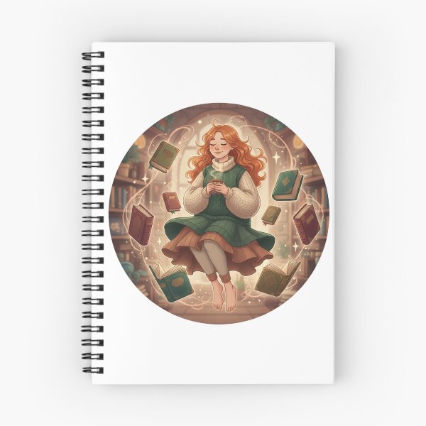 Item preview, Bookish Witch - Reading in My Magic designed and sold by JLMWorks.