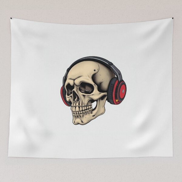 Item preview, skull designed and sold by picartlinxx.