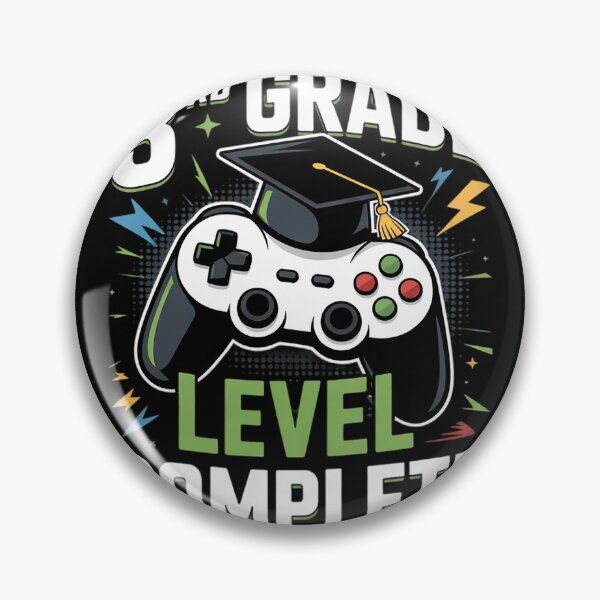 Item preview, 3rd Grade Level Complete Third Grade Video Gamer Graduation  designed and sold by Belkisallen.