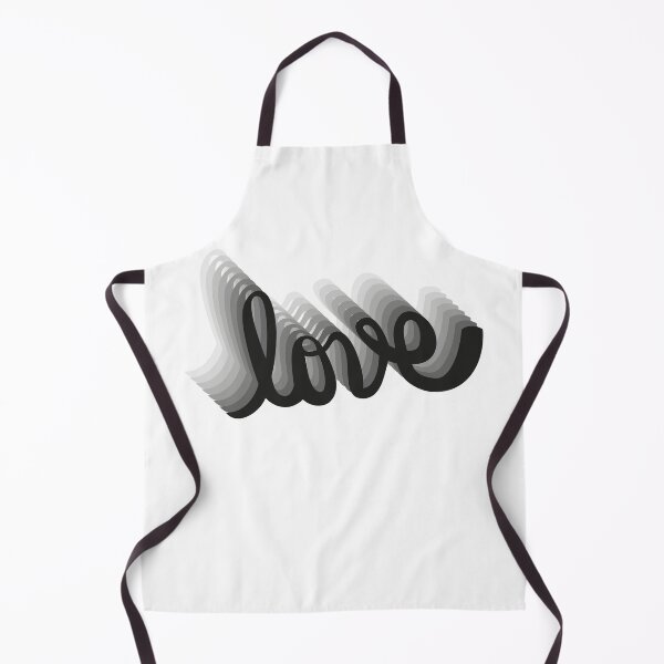 Item preview, Elegant 3D Ribbon Love Typography Art designed and sold by monikko.