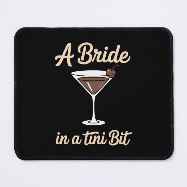 Item preview, A Bride in a Tini Bit Custom Bride Espresso Martini Themed designed and sold by LittleDame.