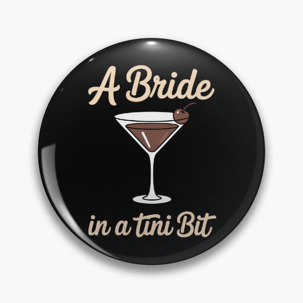 Item preview, A Bride in a Tini Bit Custom Bride Espresso Martini Themed designed and sold by LittleDame.