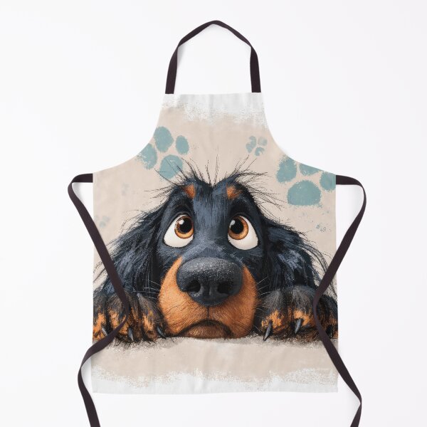 Item preview, Gordon Setter Peeking over Wall 02 designed and sold by Elisabeth Lucas.