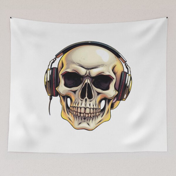 Item preview, skull designed and sold by picartlinxx.