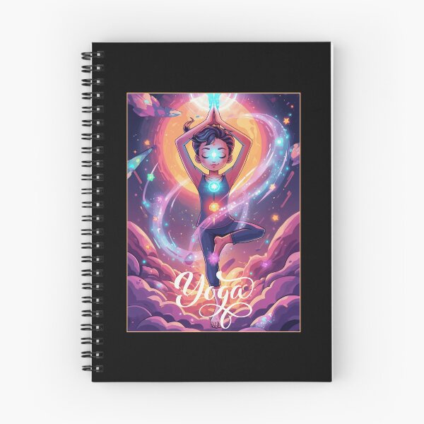Item preview, Cosmic Yoga Aura ver 7 – Colorful Pop Cartoon Chakra Wellness Art designed and sold by CosmicNook1.