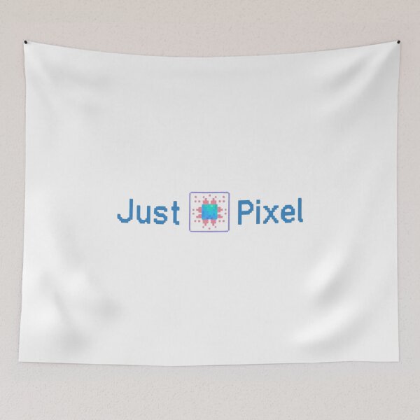Item preview, Minimalist Pixel Art Poster – “Just a Pixel” designed and sold by RED-MOUSE.