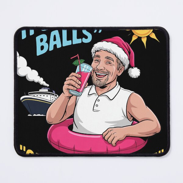 Item preview, Santa Trump It's Hot As Balls Of Holly Out Here Summer Day designed and sold by NailMolisa.