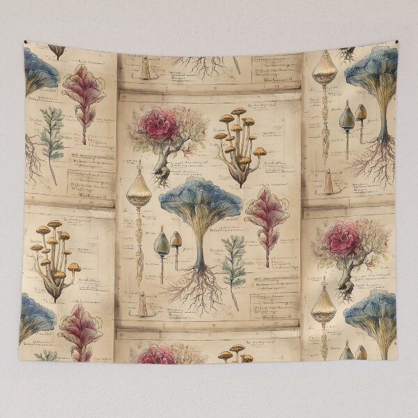 Item preview, Vintage Scientific Fungi Study designed and sold by bapupa.