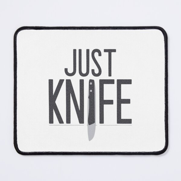 Item preview, Just Knife – Sharp Minimal Typography designed and sold by RED-MOUSE.