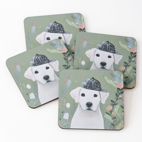 Item preview, Labrador Wearing Backwards Cap designed and sold by lautir.