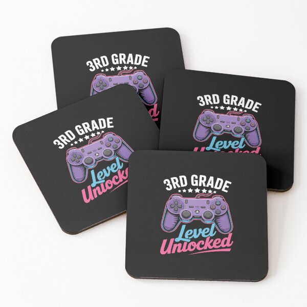Item preview, 3rd Grade Level Unlocked Back to School Video Gamer Kids  designed and sold by Belkisallen.