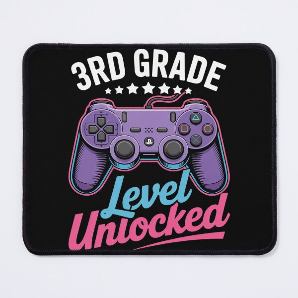 Item preview, 3rd Grade Level Unlocked Back to School Video Gamer Kids  designed and sold by Belkisallen.