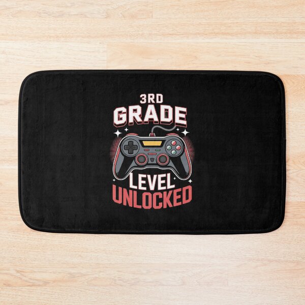Item preview, 3rd Grade Level Unlocked Game On 3rd Grade Back To School  designed and sold by lilLilaBatArt.