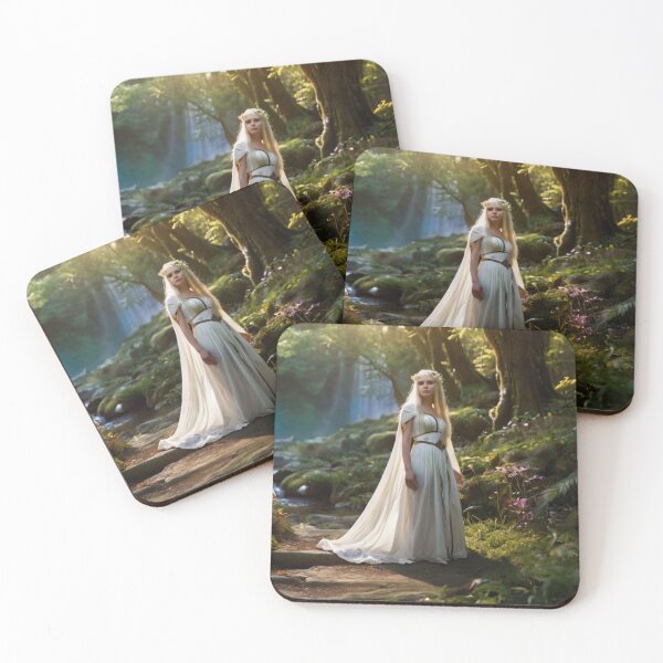 Item preview, Wildwood Witch on the Path of Falling Waters designed and sold by BlareBlare.