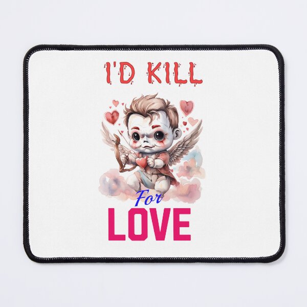 Item preview, Cupid Myers - Michael Myers Valentine Horror Mashup designed and sold by ArtisticDesignsbyLinda.