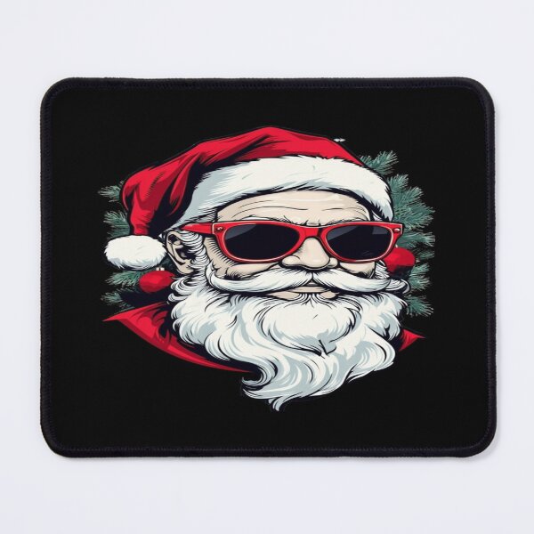 Item preview, Cool Santa Christmas Design – Retro Holiday Vibes with Sunglasses & Festive Flair designed and sold by Bright Nest Studio.