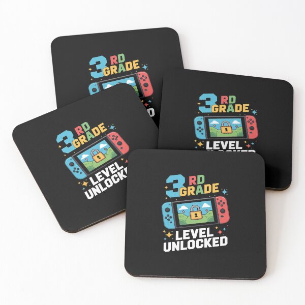 Item preview, 3rd Grade Level Unlocked Video Gamer Boy Kids Back To School  designed and sold by Belkisallen.