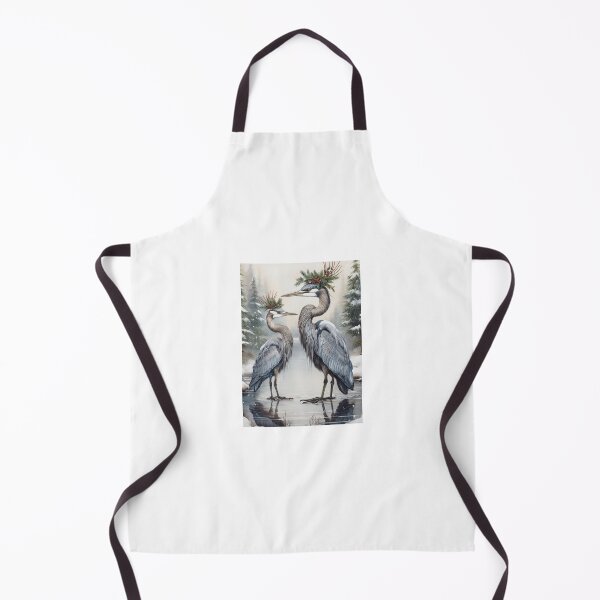 Item preview, Vintage Blue Heron Holiday designed and sold by SnorkleSupply.