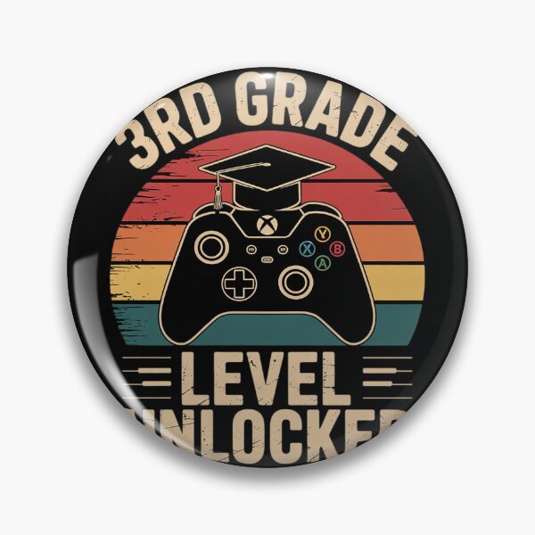 Artikelvorschau, Level der 3. Klasse freigeschaltet – Zurück zur Schule – Videospieler entworfen und verkauft von lilLilaBatArt.