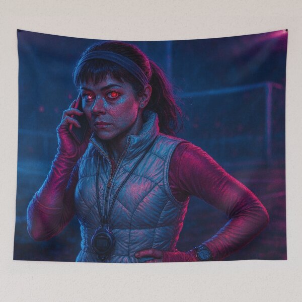 Item preview, Orphan Black - Alison Hendrix FAN ART CLONECLUB CYBERPUNK designed and sold by Knowledge Krystals.