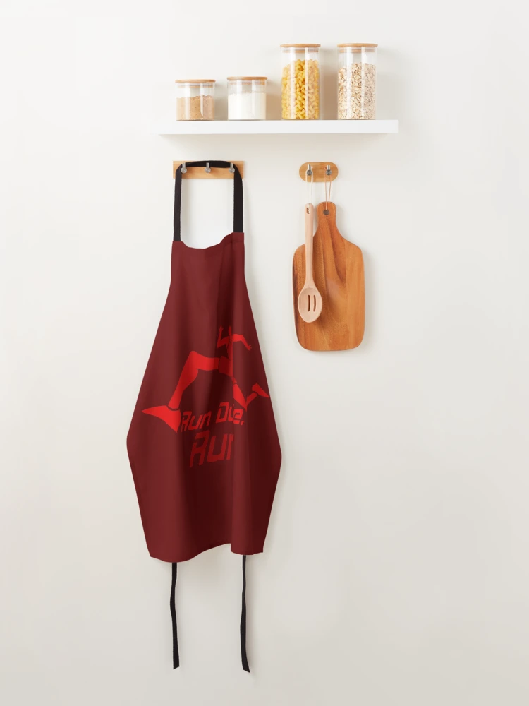 Thumbnail 4 of 6, Apron, Run Dude Run R designed and sold by studioabstract.