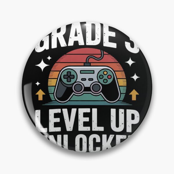 Item preview, 3rd Grade Unlocked Level Up Back To School Third Grade Gamer  designed and sold by Belkisallen.