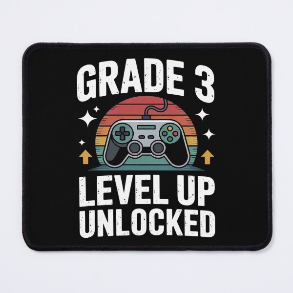 Item preview, 3rd Grade Unlocked Level Up Back To School Third Grade Gamer designed and sold by Belkisallen.