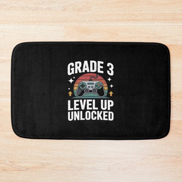 Item preview, 3rd Grade Unlocked Level Up Back To School Third Grade Gamer  designed and sold by Belkisallen.