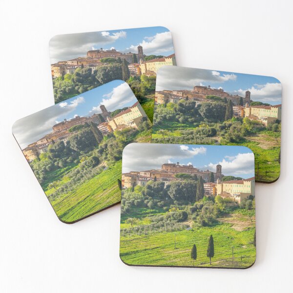 Item preview, Lari old village skyline and the surrounding countryside, Tuscany, Italy designed and sold by Stefano Orazzini.